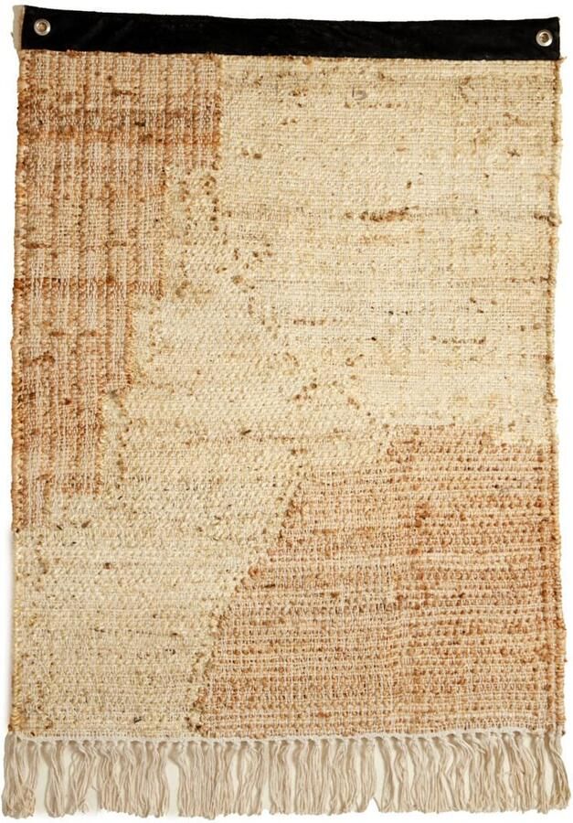 Light & Living Wandkleed Volterra Jute 100 x 75cm Bruin