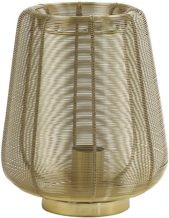 Light & Living Tafellamp Adeta Ø22x26cm Goud - Foto 3