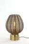 Light & Living Tafellamp Suneko S Goud Metaal Antiek Brons 34x25x25cm (hxbxd) - Thumbnail 2