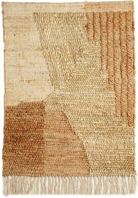 Light & Living Wandkleed Volterra Jute 100 x 75cm Bruin