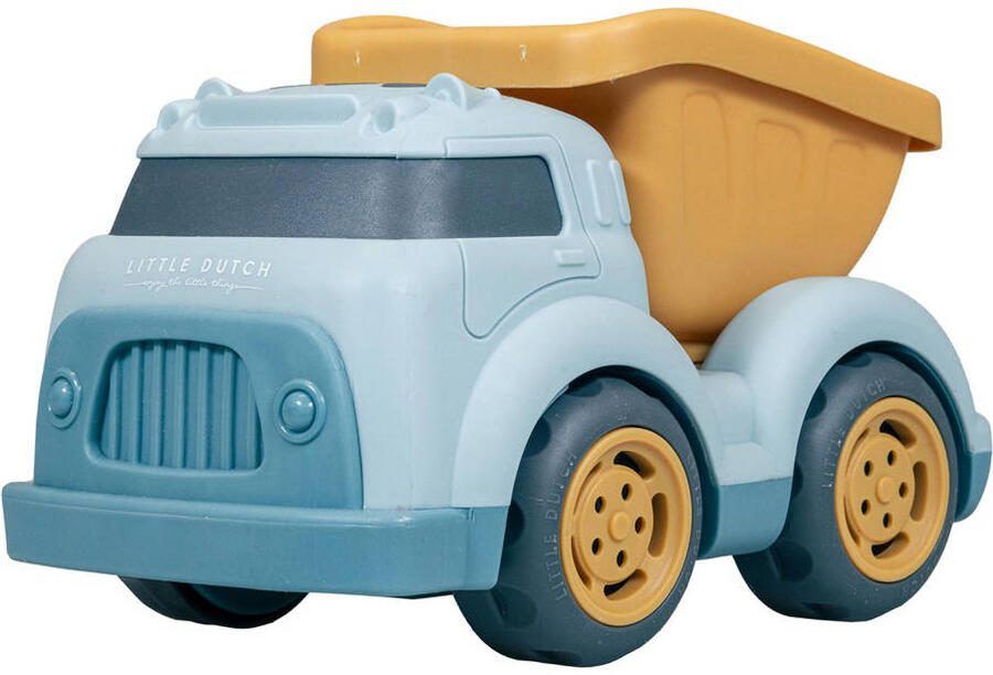Little Dutch Kiepwagen blauw 17cm