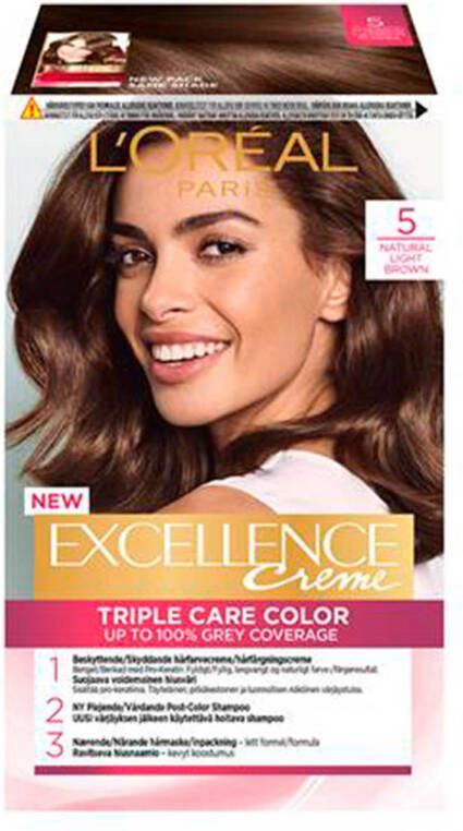 L'Oréal Paris Excellence Crème haarkleuring 5 Lichtbruin