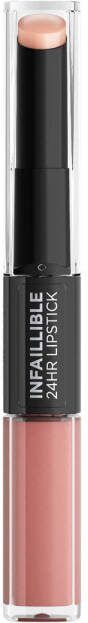 L Oréal Paris Infaillible 24H Lipstick Verzorgende Lippenstift Verrijkt met Hyaluronzuur 803 Eternally Exposed -5.7 ml