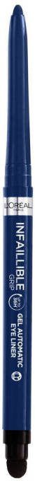 L Oréal Paris L'Oréal Paris Infaillible 36H Grip Gel Automatic Eyeliner Blue Jersey Blauw Opdraaibaar gelpotlood met een handige sponsapplicator 5g