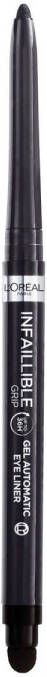 L Oréal Paris Infaillible 36H Grip Gel Automatic Eyeliner Taupe Grey Grijs Opdraaibaar gelpotlood met een handige sponsapplicator 5g