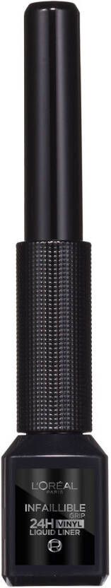 L Oréal Paris L'Oréal Paris Infaillible Grip 24H Vinyl Liquid Liner Zwart Vloeibare eyeliner met een glossy finish 3ML