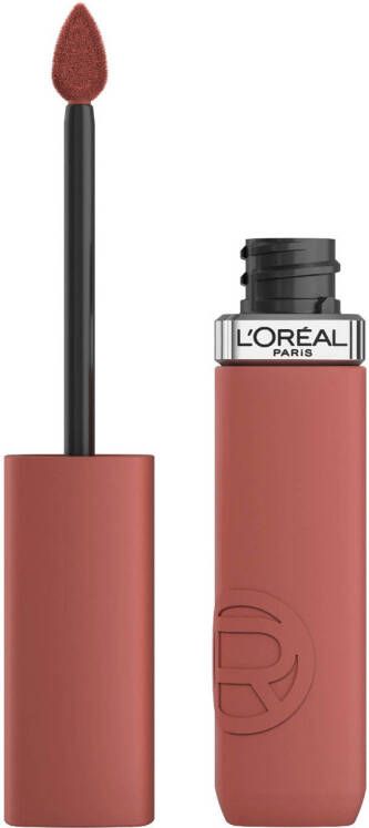 L Oréal Paris L'Oréal Paris Infaillible Matte Resistance lippenstift Nude – Langhoudende Vloeibare Lipstick met een matte finish Verrijkt met Hyaluronzuur Vegan 635 Worth It Medium 5ml