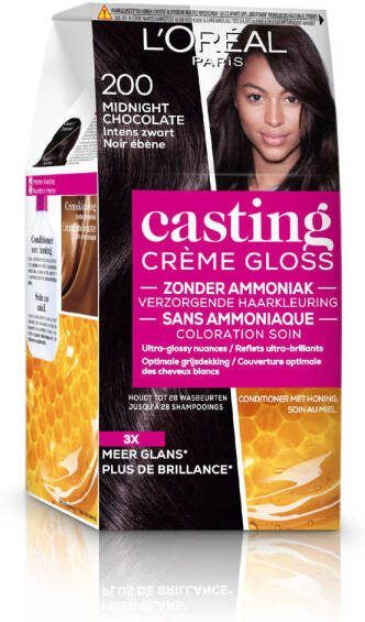 L'Oréal Paris Casting Crème Gloss Zeer Donkerbruin 200