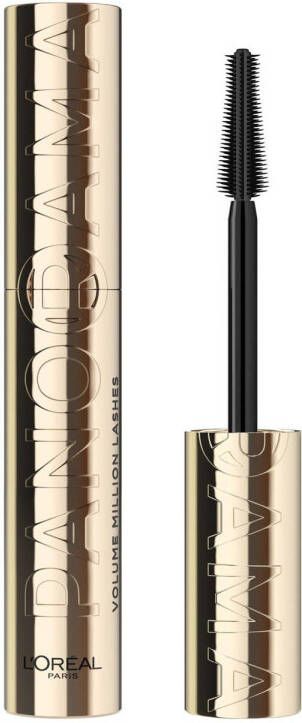 L Oréal Paris L Oreal Paris VML Panorama Mascara Dark Brown – Lengte Seperatie & Volume Macara Korte en lange borstelhaartjes voor groter lijkende ogen Mascara voor gevoelige ogen Donker Bruine Mascara 8ML