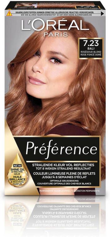 L'Oréal Paris Préférence 7.23 Rose Goudblond