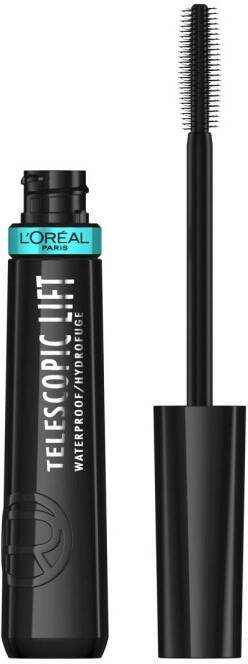 L Oréal Paris L'Oréal Paris Telescopic Lift Mascara Waterproof Lange gelifte wimpers en volume +5mm Verrijkt met ceramidencomplex Zwart 9 9ML