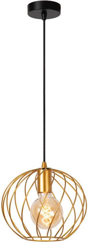 Lucide DANZA Hanglamp Ø25 cm 1xE27 Mat Goud Messing