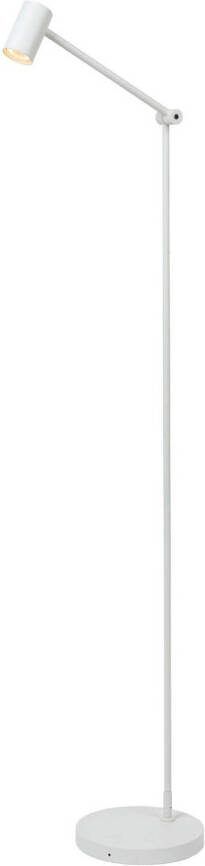 Lucide TIPIK Oplaadbare Vloerlamp Accu Batterij LED Dimb. 1x3W 2700K 3 StepDim Wit
