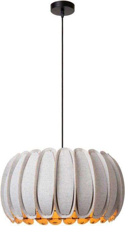 Lucide SPENCER Hanglamp Ø40 cm 1xE27 Grijs