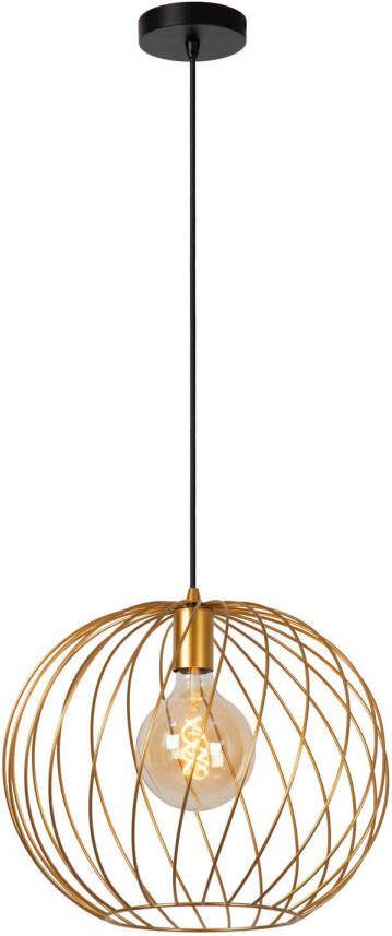 Lucide DANZA Hanglamp Ø40 cm 1xE27 Mat Goud Messing