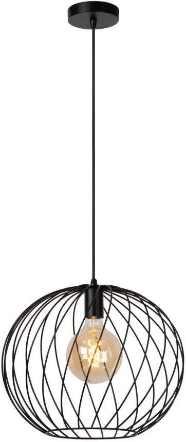 Lucide DANZA Hanglamp Ø40 cm 1xE27 Zwart