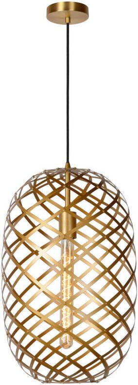 Lucide WOLFRAM Hanglamp Ø32 cm 1xE27 Mat Goud Messing