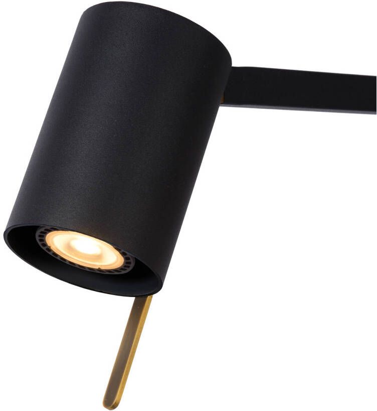 Lucide LESLEY Bureaulamp 1xGU10 Zwart