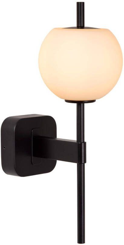 Lucide ELDA Wandlamp Badkamer 1xG9 IP44 Zwart