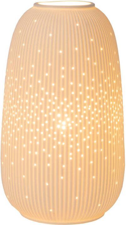 Lucide FLORES Tafellamp Ø 14 1 cm 1xE14 Wit