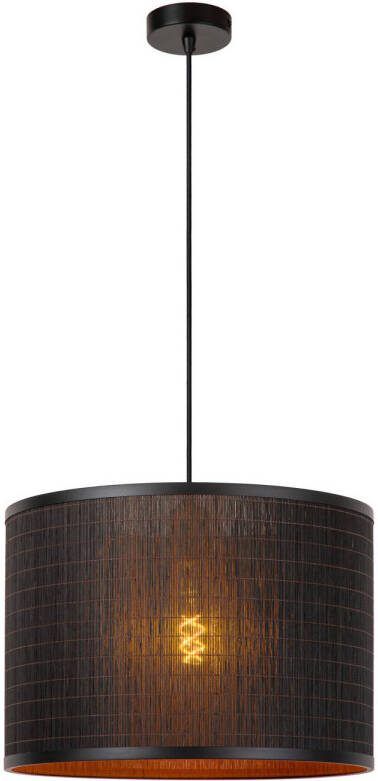 Lucide TAGALOG Hanglamp Ø 40 cm 1xE27 Zwart