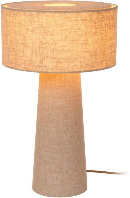 Lucide LEEROY Tafellamp Ø 30 cm 1xE27 Taupe