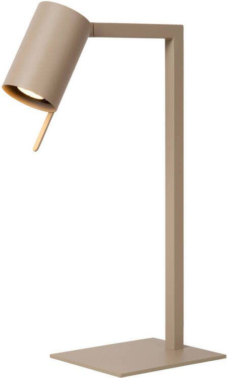 Lucide LESLEY Bureaulamp 1xGU10 Taupe