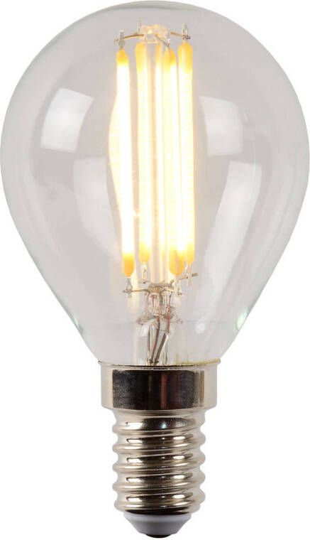 Lucide P45 Filament lamp Ø 4 5 cm LED Dimb. E14 1x4W 2700K Transpar
