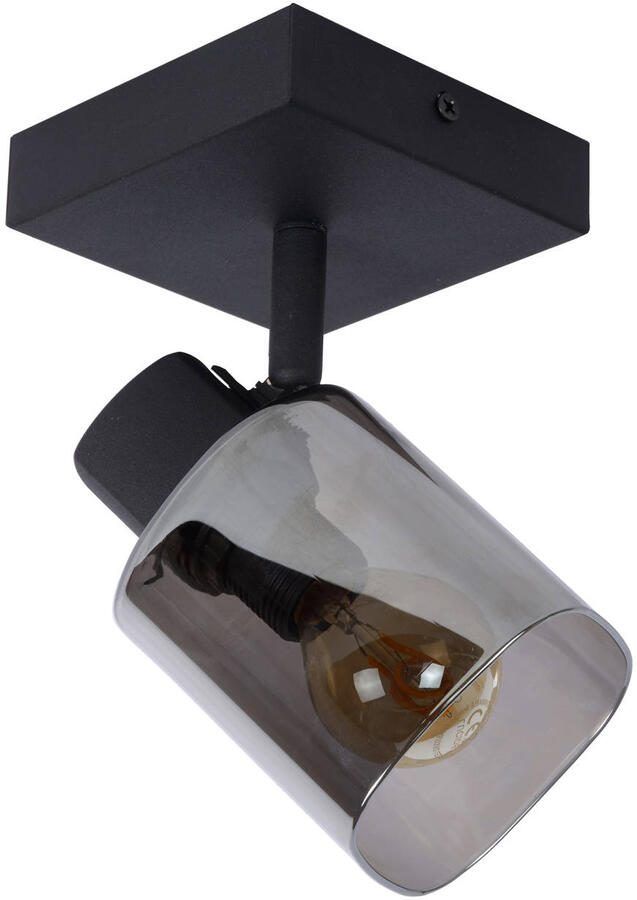 LUCIDE Opbouwspot Alion Zwart 10cm E14 - Foto 2