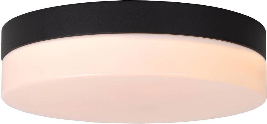 Lucide BISKIT Plafonnière Badkamer Ø 23 cm LED 1x12W 2700K IP44 Bew - Foto 3