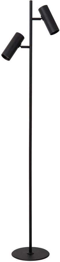 LUCIDE Vloerlamp Clubs Zwart ⌀22cm 2xgu10 - Foto 3