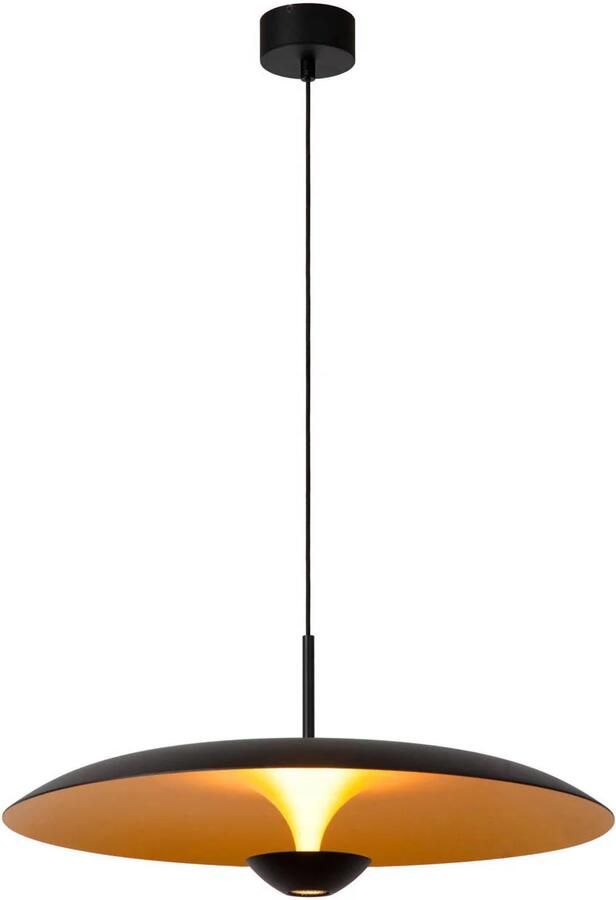 Lucide dimbare LED hanglamp Ø 60 cm zwart