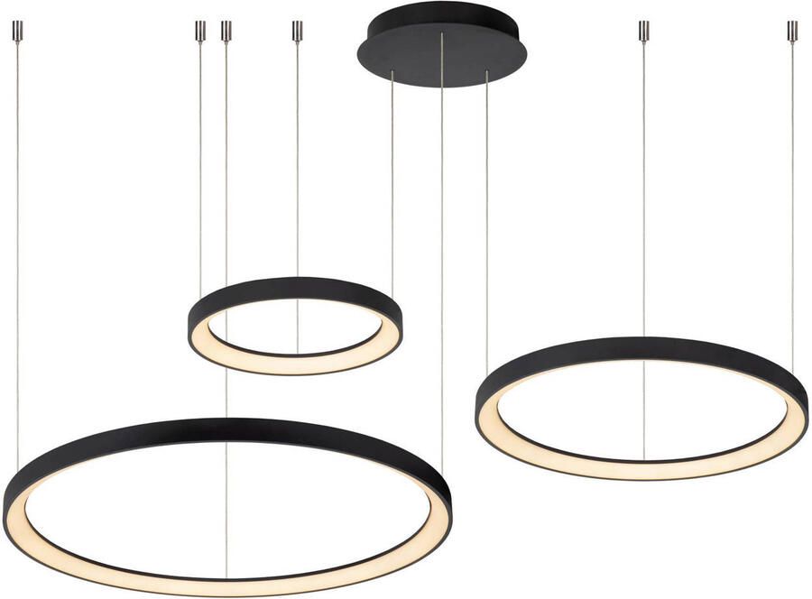 Lucide VIDAL Hanglamp 1xGeïntegreerde LED Zwart