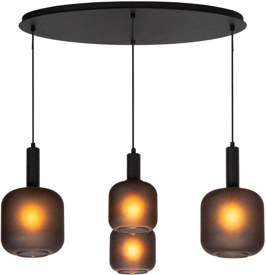 Lucide ELOISE Hanglamp 4xE27 Zwart