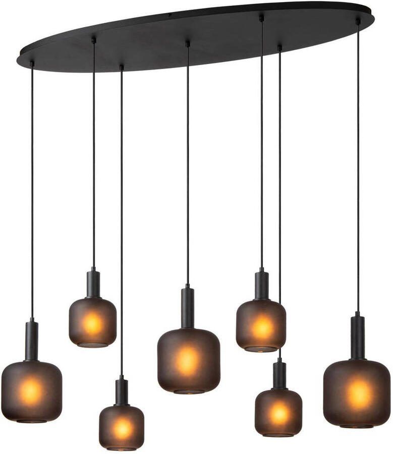 Lucide ELOISE Hanglamp 7xE27 Zwart