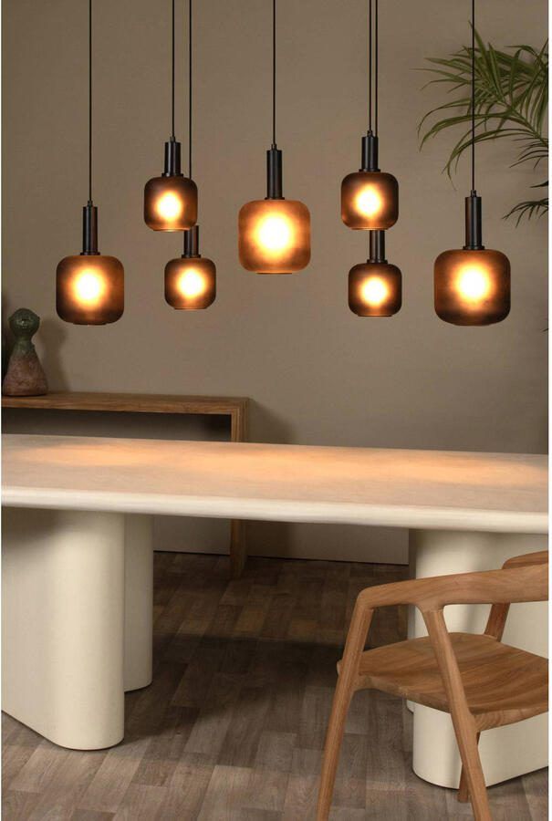 Lucide ELOISE Hanglamp 7xE27 Zwart - Foto 3