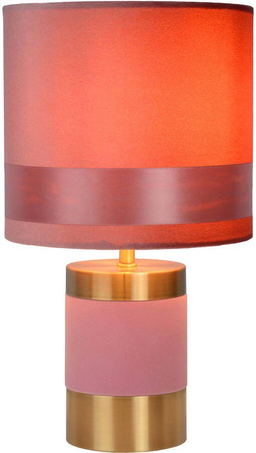 Lucide EXTRAVAGANZA FRIZZLE Tafellamp 10500 81 (Kleur: roze)