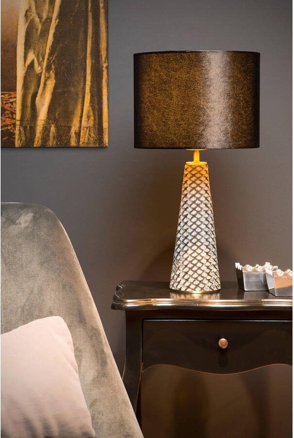Lucide EXTRAVAGANZA VELVET Tafellamp 10501 81 (Kleur: zwart)