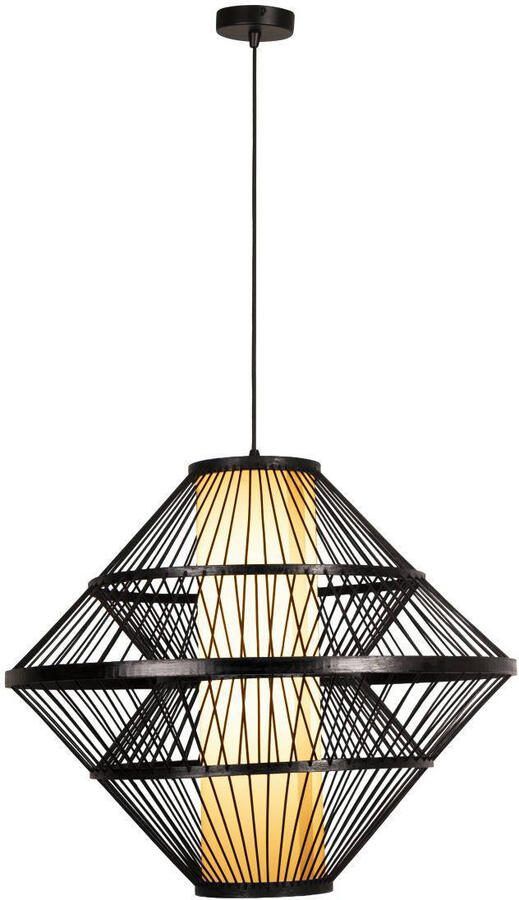 Lucide dimbare hanglamp E27 Ø 60 cm zwart