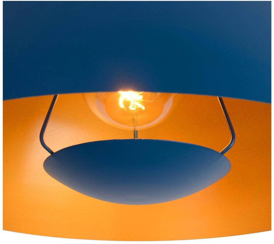 LUCIDE Hanglamp Siemon Donkerblauw ⌀40cm E27 - Foto 2