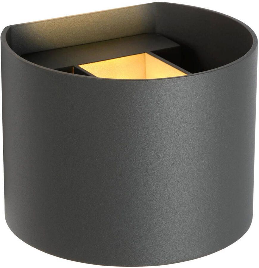 Lucide XIO Wandlamp LED Dimb. G9 1x3 5W 2700K Grijs