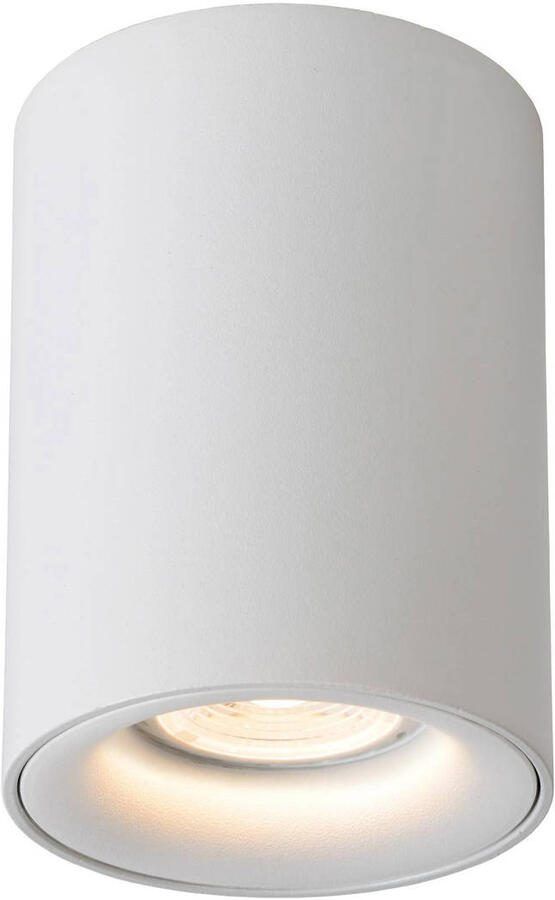 Lucide BENTOO-LED Plafondspot Ø 8 cm LED Dimb. GU10 1x5W 3000K Wit