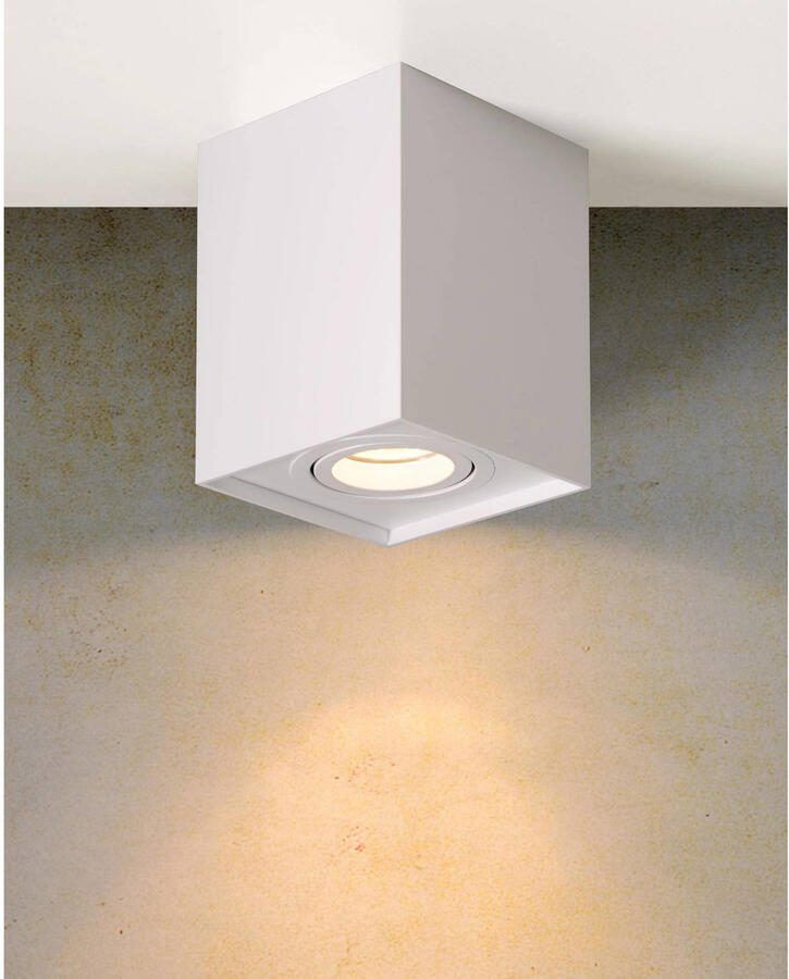 LUCIDE Opbouwspot Tube Wit 9 6cm Gu10 - Foto 3