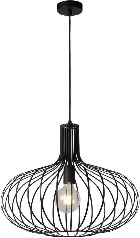 Lucide MANUELA Hanglamp Ø 50 cm 1xE27 Zwart