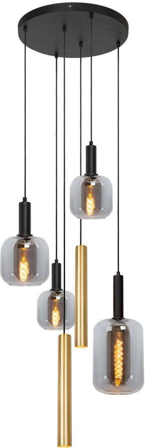 Lucide JOANET Hanglamp Ø 65 cm 4xE27 Messing