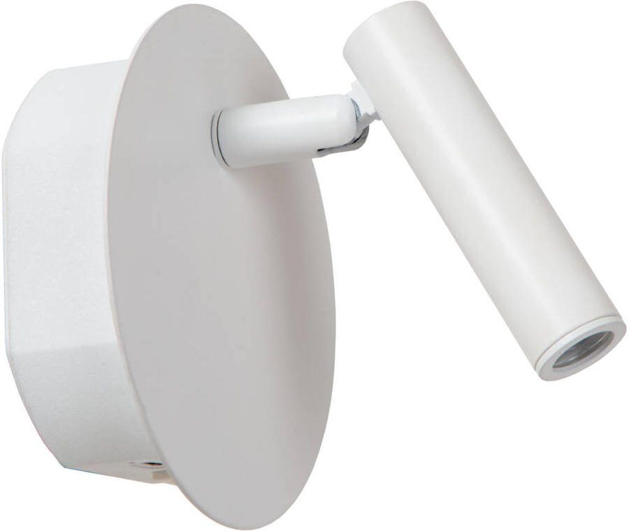 Lucide JOLIJN Oplaadbare Bedlamp Wandlamp Accu Batterij Ø 10 2 cm LED