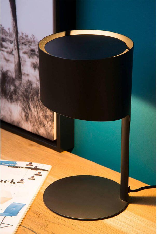 Lucide Knulle Tafellamp Ø 15 Cm 1xe14 Zwart - Foto 3