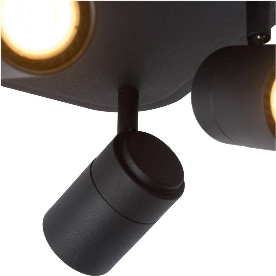 Lucide LENNERT Plafondspot Badkamer LED Dimb. GU10 4x5W 3000K IP44 - Foto 2