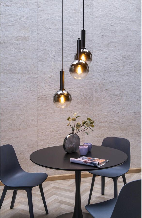 Lucide MARIUS Hanglamp Ø 48 5 cm 3xE27 Zwart