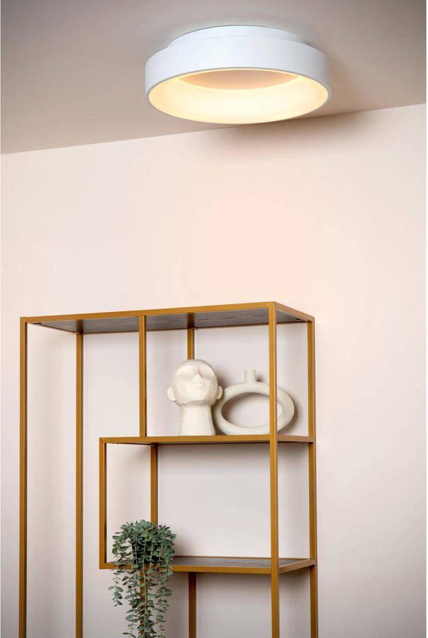 Lucide MIRAGE Plafonnière Ø45 cm LED Dimb. 1x33W 2700K Wit - Foto 2